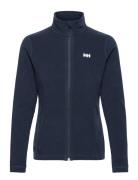 W Daybreaker Fleece Jacket Sport Sweatshirts & Hoodies Fleeces & Midlayers Blue Helly Hansen