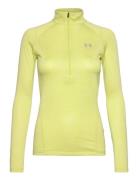 Tech 1/2 Zip - Twist Sport T-shirts & Tops Long-sleeved Yellow Under Armour