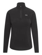 W Daybreaker 1/2 Zip Fleece Sport Sweatshirts & Hoodies Fleeces & Midlayers Black Helly Hansen