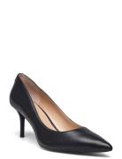 Lanette Leather Pump Shoes Heels Pumps Classic Black Lauren Ralph Lauren