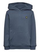 Classic Oth Hoody Fleece Tops Sweatshirts & Hoodies Hoodies Blue Lyle & Scott Junior