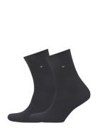 Th Women Sock Casual 2P Underwear Socks Regular Socks Blue Tommy Hilfiger