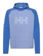 Jr Daybreaker Hoodie Sport Sweatshirts & Hoodies Hoodies Blue Helly Hansen