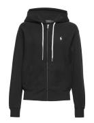 Fleece Full-Zip Hoodie Tops Sweatshirts & Hoodies Hoodies Black Polo Ralph Lauren