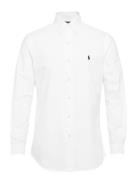 Custom Fit Garment-Dyed Oxford Shirt Designers Shirts Casual White Polo Ralph Lauren