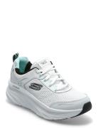 Womens Relaxed Fit: D'lux Walker - Infinite Motion Low-top Sneakers White Skechers