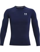 Ua Hg Armour Comp Ls Sport T-Langærmet Skjorte Navy Under Armour