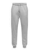 Onsceres Sweat Pants Noos Bottoms Sweatpants Grey ONLY & SONS