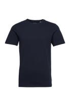 Jjeorganic Basic Tee Ss O-Neck Noos Tops T-Kortærmet Skjorte Navy Jack & J S