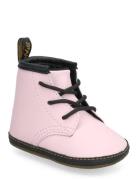 1460 Crib Black Mason Pu Split+Mason Nw Synthetic Shoes Baby Booties Pink Dr. Martens