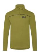 Hp 1/2 Zip Pullover Sport T-Langærmet Skjorte Khaki Green Helly Hansen