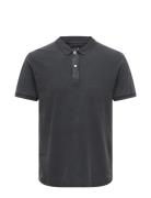 Onstravis Slim Washed Ss Polo Noos Tops Polos Short-sleeved Navy ONLY & SONS