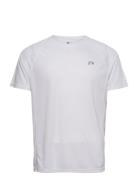 Men Core Running T-Shirt S/S Sport T-Kortærmet Skjorte White Newline