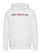 Jjecorp Old Logo Sweat Hood Noos Tops Sweatshirts & Hoodies Hoodies White Jack & J S