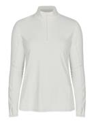 Light Thermo Half Zip Sport T-shirts & Tops Long-sleeved White Röhnisch