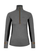 Aerial Woolmix Half Zip 2.0 Sport Sweatshirts & Hoodies Fleeces & Midlayers Grey Johaug