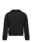 Lars Kids Organic/Recycled Crew Sweat Tops Sweatshirts & Hoodies Sweatshirts Black Kronstadt