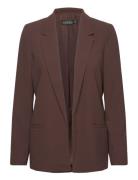 Slshirley Blazer Ls Blazers Single Breasted Blazers Brown Soaked In Luxury