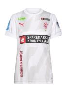 Dansk Håndbold Away Jersey W Sport T-shirts & Tops Short-sleeved White PUMA