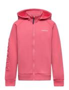Corin Kids Fullzip 7 Outerwear Fleece Outerwear Fleece Jackets Pink Didriksons