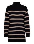 Daytonabzkylie Knit Tops Knitwear Turtleneck Black Bzr