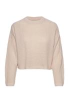 Onlmalavi L/S Cropped Pullover Knt Noos Tops Knitwear Jumpers Cream ONLY