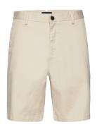 Milano Twill Shorts Bottoms Shorts Chinos Shorts Cream Clean Cut Copenhagen