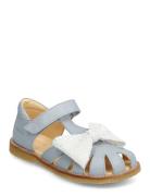 Sandals - Flat - Closed Toe Shoes Summer Shoes Sandals Blue ANGULUS