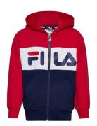 Baar-Ebenhausen Blocked Zip Hoody Sport Sweatshirts & Hoodies Hoodies Multi/patterned FILA