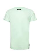 Inkloge Tops T-Kortærmet Skjorte Green INDICODE