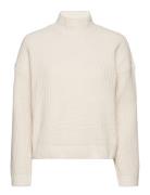 Vmkaia Ls Highneck Pullover Bf Tops Knitwear Turtleneck Cream Vero Moda