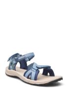 Lakewood Ride Sandal W,030 Flade Sandaler Blue Jack Wolfskin