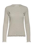 Vithessa O-Neck L/S Top - Noos Tops T-shirts & Tops Long-sleeved Green Vila