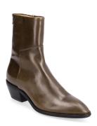 St Broomly Mid Boot Shoes Boots Ankle Boots Ankle Boots With Heel Green GANT