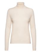 Sweater Milo Tops Knitwear Turtleneck Beige Lindex