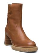 Balm Shoes Boots Ankle Boots Ankle Boots With Heel Brown Wonders