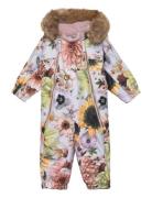 Pyxis Fur Outerwear Coveralls Snow-ski Coveralls & Sets Multi/patterned Molo