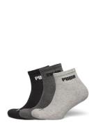 Puma Unisex Cushi D Next Quarte Sport Socks Regular Socks Multi/patterned PUMA