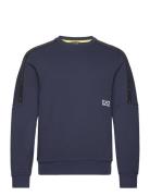 Sweatshirt Tops Sweatshirts & Hoodies Sweatshirts Navy EA7