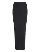 Super Stretch Tube Dress Knælang Kjole Black Gina Tricot