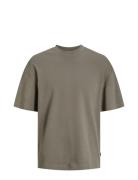 Jjeurban Edge Tee Ss O-Neck Noos Tops T-Kortærmet Skjorte Grey Jack & J S