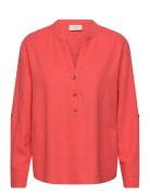 Fqlava-Shirt Tops Shirts Long-sleeved Coral FREE/QUENT