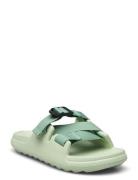 Easy Slider Flade Sandaler Green Ilse Jacobsen