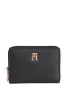 Th Chic Med Za Bags Card Holders & Wallets Wallets Black Tommy Hilfiger