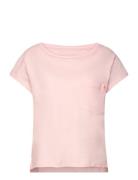 Organic Jersey Torva Tee Tops T-shirts & Tops Short-sleeved Pink Mads Nørgaard