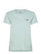 Perfect Tee Pastel Blue Tops T-shirts & Tops Short-sleeved Blue LEVI´S Women