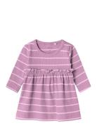 Nbfkianna Ls Dress Dresses & Skirts Dresses Casual Dresses Long-sleeved Casual Dresses Purple Name It