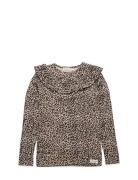 Leo Tessie Tops T-shirts Long-sleeved T-Skjorte Multi/patterned MarMar Copenhagen