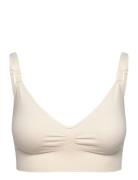 Ff Bra/Organiccotton Lingerie Bras & Tops Maternity Bras Cream Boob