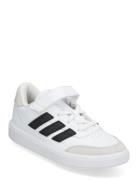 Courtblock El C Sport Sneakers Low-top Sneakers White Adidas Sportswear